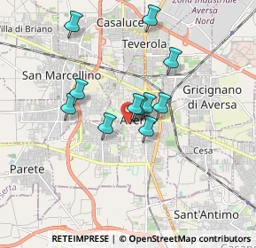 Mappa Via Cicerone, 81031 Aversa CE, Italia (1.44818)