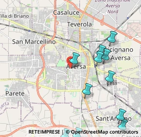 Mappa Via Cicerone, 81031 Aversa CE, Italia (2.77)