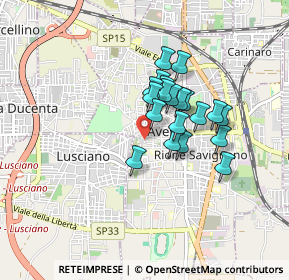 Mappa Via Marco Tullio Cicerone, 81031 Aversa CE, Italia (0.6525)