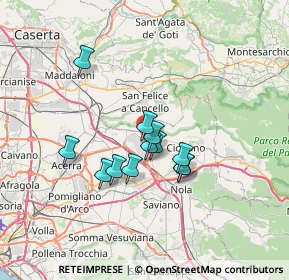 Mappa Via boscofangone snc zona asi, 80035 Nola NA, Italia (5.4525)