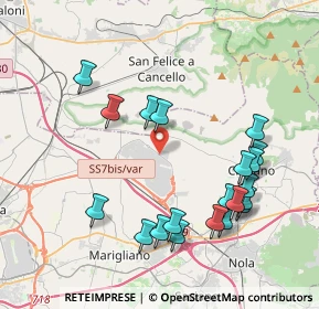 Mappa Via boscofangone snc zona asi, 80035 Nola NA, Italia (4.577)