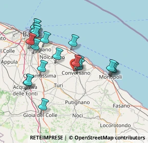 Mappa Via Mantova, 70014 Conversano BA, Italia (16.872)