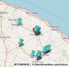 Mappa Via Mantova, 70014 Conversano BA, Italia (8.201)