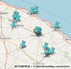 Mappa Via Mantova, 70014 Conversano BA, Italia (8.2025)