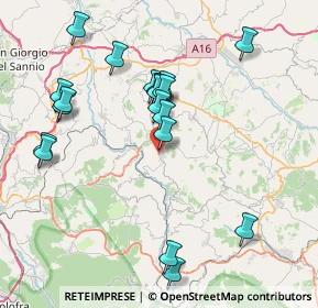 Mappa Via Carmine Modestino, 83052 Paternopoli AV, Italia (8.534)