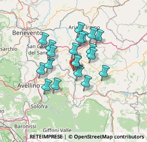 Mappa Via Carmine Modestino, 83052 Paternopoli AV, Italia (11.067)