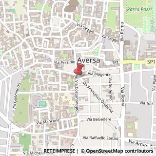 Mappa Via Costantinopoli, 81031 Aversa CE, Italia, 81031 Aversa, Caserta (Campania)