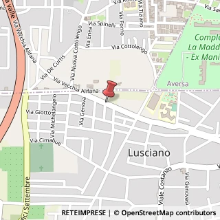 Mappa Via taranto 11, 81030 Lusciano, Caserta (Campania)