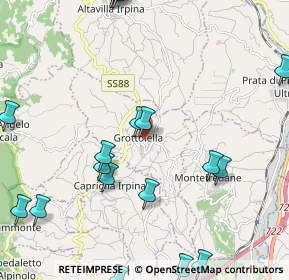 Mappa Via Papa Giovanni XXIII, 83010 Grottolella AV, Italia (3.1375)