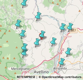 Mappa Via Papa Giovanni XXIII, 83010 Grottolella AV, Italia (4.44538)