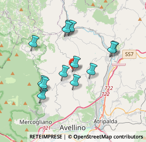 Mappa Via Papa Giovanni XXIII, 83010 Grottolella AV, Italia (3.59077)