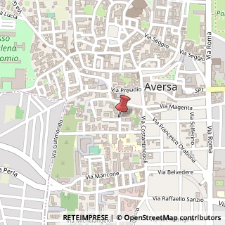 Mappa Via Orazio,  10, 81031 Aversa, Caserta (Campania)