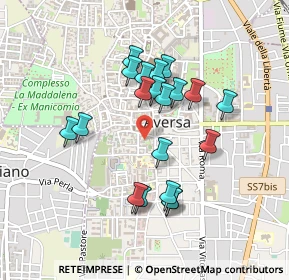 Mappa Via Quinto Orazio Flacco, 81031 Aversa CE, Italia (0.422)