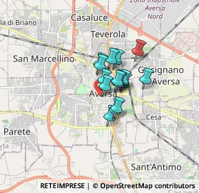 Mappa Via Quinto Orazio Flacco, 81031 Aversa CE, Italia (0.99375)