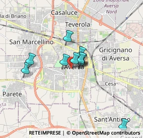 Mappa Via Quinto Orazio Flacco, 81031 Aversa CE, Italia (1.31182)