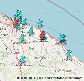 Mappa Provinciale San Vito, 70014 Conversano BA, Italia (17.6085)