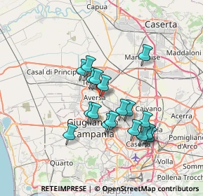 Mappa Piazza cimarosa, 81031 Aversa CE, Italia (6.26333)