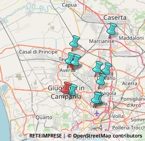 Mappa Piazza cimarosa, 81031 Aversa CE, Italia (6.40909)