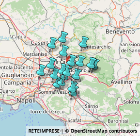 Mappa Str. Vicinale Tora, 80035 Nola NA, Italia (9.675)