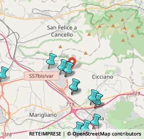 Mappa Str. Vicinale Tora, 80035 Nola NA, Italia (4.57231)