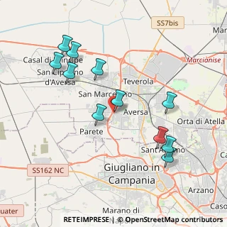 Mappa Via Giotto, 81030 Lusciano CE, Italia (4.31091)