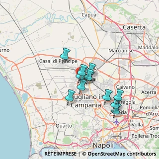 Mappa Via Giotto, 81030 Lusciano CE, Italia (5.36167)