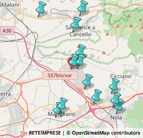 Mappa Zona industriale ASI NOLA_MARIGLIANO Via Boscofangone, 80035 Nola NA, Italia (4.51846)