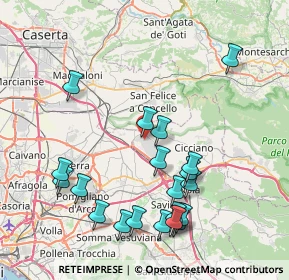 Mappa Zona industriale ASI NOLA_MARIGLIANO Via Boscofangone, 80035 Nola NA, Italia (9.3815)