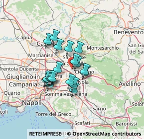 Mappa Zona industriale ASI NOLA_MARIGLIANO Via Boscofangone, 80035 Nola NA, Italia (10.477)