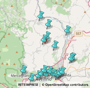 Mappa Via Salvo D'Acquisto, 83010 Grottolella AV, Italia (5.2925)