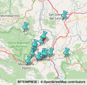 Mappa Via Salvo D'Acquisto, 83010 Grottolella AV, Italia (6.66857)