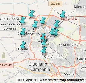 Mappa Via Camillo Benso Cavour, 81031 Aversa CE, Italia (3.24)