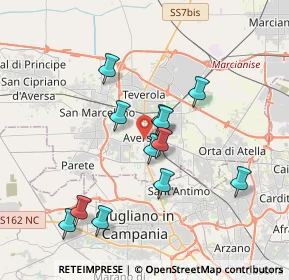 Mappa Vicoletto del Vergini, 81031 Aversa CE, Italia (3.6075)