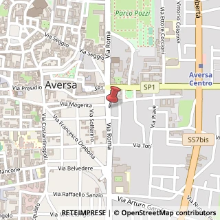 Mappa Via Roma, 149, 81031 Aversa, Caserta (Campania)