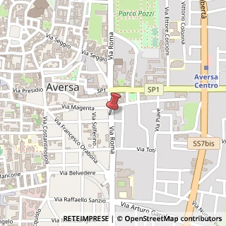 Mappa Via Roma, 142, 81031 Aversa, Caserta (Campania)