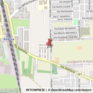 Mappa Via Madonna dell'Olio, 138, 81031 Aversa, Caserta (Campania)