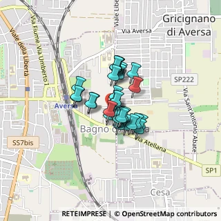 Mappa Via Madonna dell' Olio, 81031 Aversa CE, Italia (0.25)