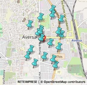 Mappa Via Raffaele Cadorna, 81031 Aversa CE, Italia (0.4175)