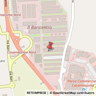 Mappa S.S.100, KM17.5, Il Baricentro, 70010 Casamassima BA, Italia, 70010 Casamassima, Bari (Puglia)