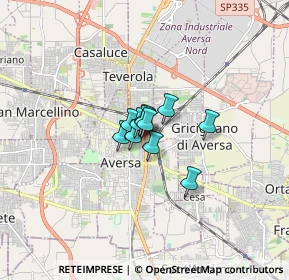 Mappa Via Gaspare Virgilio, 81032 Carinaro CE, Italia (0.70182)