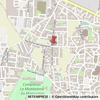 Mappa Via dell'Olmo,  40, 81031 Aversa, Caserta (Campania)