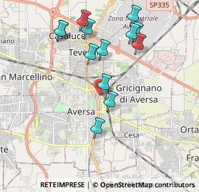 Mappa Via Zara, 81032 Carinaro CE, Italia (2.08308)