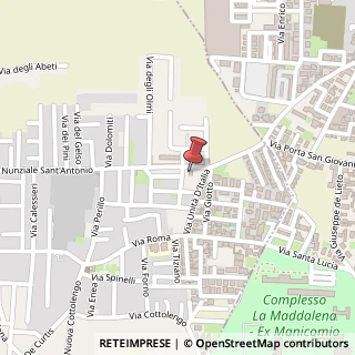 Mappa Via Nunziale Sant'Antonio, 62, 81038 Trentola-Ducenta, Caserta (Campania)