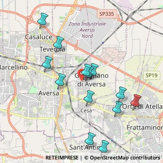 Mappa Via Vittorio Veneto, 81030 Gricignano di Aversa CE, Italia (2.20231)