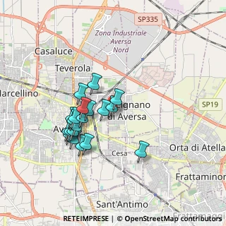 Mappa Via Vittorio Veneto, 81030 Gricignano di Aversa CE, Italia (1.659)