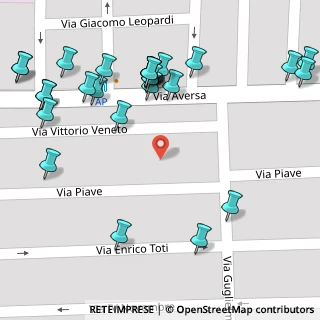 Mappa Via Vittorio Veneto, 81030 Gricignano di Aversa CE, Italia (0.09643)