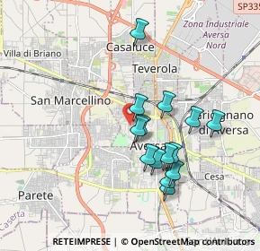 Mappa Via dei Torchi, 81031 Aversa CE, Italia (1.72429)
