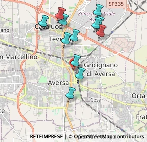 Mappa Vicolo Trabucco, 81032 Carinaro CE, Italia (2.07923)