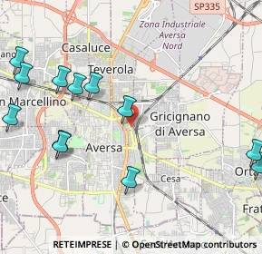 Mappa Via Silvio Pellico, 81032 Carinaro CE, Italia (2.82583)