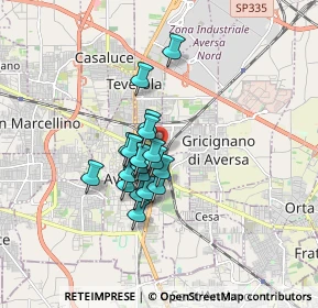 Mappa Via Silvio Pellico, 81032 Carinaro CE, Italia (1.2265)